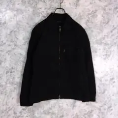 美品✨カルバンクラインジーンズ　ジップアップブルゾン　シャツジャケット　黒