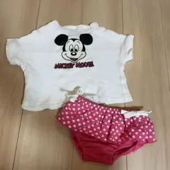 フタフタ⭐️ミッキー⭐️Tシャツ⭐️ブルマセット⭐️90cm