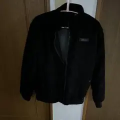 ブラック ボアジャケット フリース