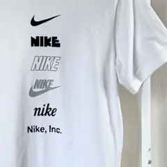 NIKE ナイキ ロゴプリントTシャツ 白 S
