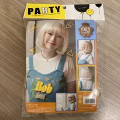 ウィッグ 金髪ボブ