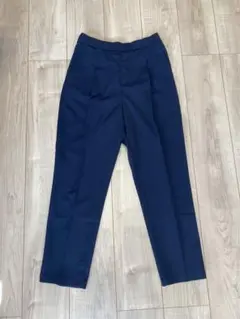 無印良品 テーパードパンツ M ネイビー