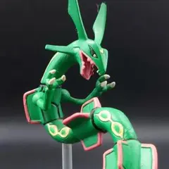 ポケモン図鑑カード レックウザ3D 希少】✨️ポケモン レックウザ 3Dカード レンチキュラー