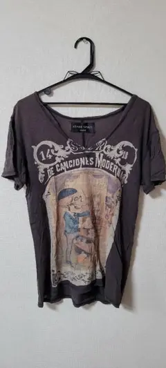 シェアスピリット スカルカットソー size【L】