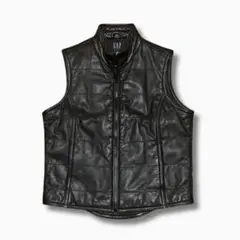 GAP 90's レザー　ベスト