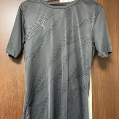 プーマ　グレー 半袖 スポーツシャツ