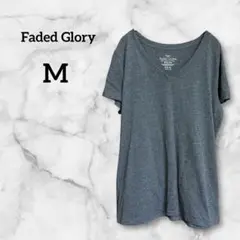 Faded Glory【M】フェイデッドグローリー ダークグレー Tシャツ