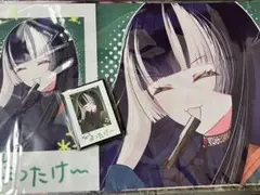 儒烏風亭らでん　ミュシャ風　デッキケース　 ホロライブ　ホロカ 儒烏風亭 らでん】デッキケース 合皮製 ホロカ hololive