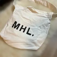 MHL. ショルダーバッグ ホワイト