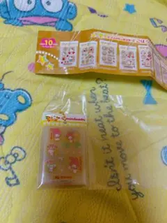 サンリオキャラクターズ　ごほうびシール風チャーム　マイメロディ
