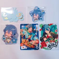 あんスタ 椎名ニキ 横浜マリンタワー 感謝祭 缶バッジ ステッカー カード