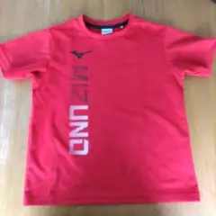 MIZUNO 赤 レッド 半袖Tシャツ 140　キッズ　ジュニア