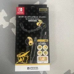 SW ホリゲーミングヘッドセット インイヤー ピカチュウ COOL