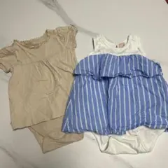 プティマイン　GAP ロンパース　女の子