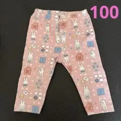 ユニクロ　ミッフィー　レギンス　ピンク　100cm