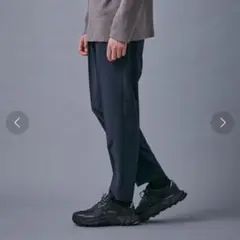 美品★パブリックトウキョウ　エバークリースワイドスラックス　紺　S
