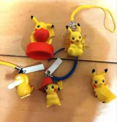 ピカチュウ ストラップ他