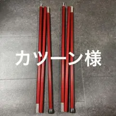 MSR アジャスタブルポール 8フィート 2本セット