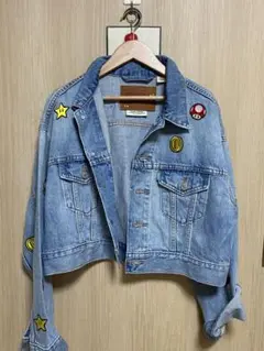 Levi’s × スーパーマリオ コラボ デニムジャケット　XS（ほぼ未使用）
