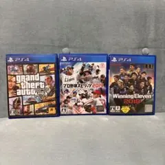PS4 ソフト/グランド・セフト・オートV/プロ野球スピリッツ