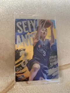 新品未開封安藤誠也 Bリーグカード 背番号3 BLG