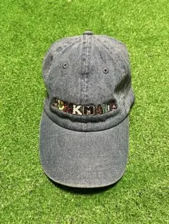 デニム刺繍ロゴキャップ