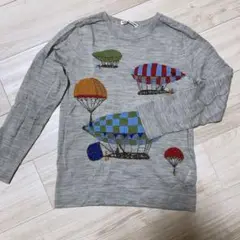 【beautiful people】柄ニット