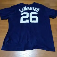 マジェスティック　 MLB ヤンキース 26 ルメイユ　半袖シャツ