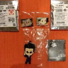 HUNTER × HUNTER カプセルラバーマスコットBEST CANバッジ