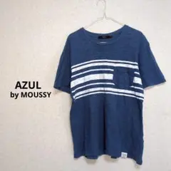 AZUL by MOUSSY アズールバイマウジー メンズTシャツ ブルー M