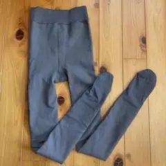 グレー フリース裏地 ストッキング