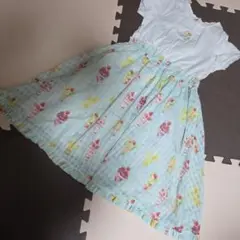 ♥️メゾピアノ♥️ アイスクリーム柄 ワンピース 140