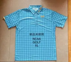 デサント NCAA GOLF ⛳️ 男性用ゴルフ用ポロシャツ 新品未使用 XL