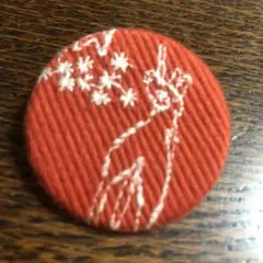 ミナペルホネンサンキューベリーバッジmori no hoshi