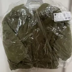 GU baby フリース　ミミツキフルジップパーカ　恐竜　80cm 新品