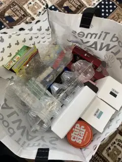 空きパックや容器のセット