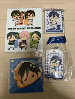 ダイヤのA ふせんセット メモ帳 パスケース ポーチ 4点セット