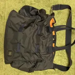 ポーター フォース 2WAYトートバッグ ネイビー　PORTER FORCE