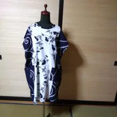 浴衣リメイク長めチュニック