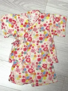 ベビー甚兵衛サイズ80cm ピンク　女の子