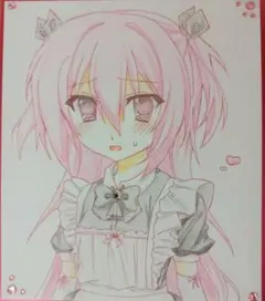 イラスト 萌え絵 色紙