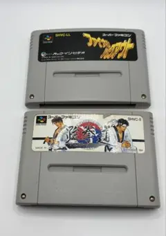 スーパーファミコン ソフトセット テコンドー＆ファイナルノックアウト　箱説なし