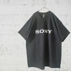 【XLサイズ】企業ロゴSONYTシャツ古着ビンテージ90年代好きに