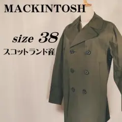 マッキントッシュ CARE OF YOUR COAT ゴム引きステンカラーコート
