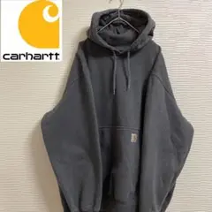 90S ヴィンテージ カーハート 裏起毛 スウェットパーカー 肉厚 ゆるだぼ