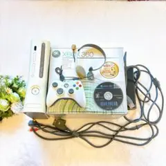 動作確認清掃済みXbox 360 本体コントローラ、ヘッドセット、ソフト付き