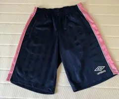 umbro ショートパンツ Lサイズ ネイビー/ピンク