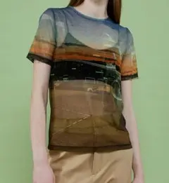 MAISON SPECIAL　AIR PORTプリントTシャツ