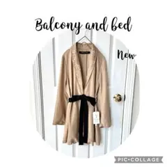 未使用　タグ付き　Balcony and bed ベージュ レース付きジャケット