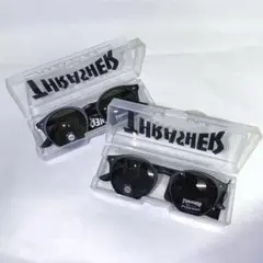 新品未使用 THRASHER 偏光レンズ 2点セット ブラック グリーン